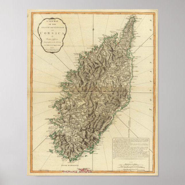 Korsika 2 poster (Framsidan)