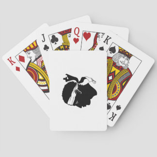Korsika flagga Classic-stödkort Casinokort