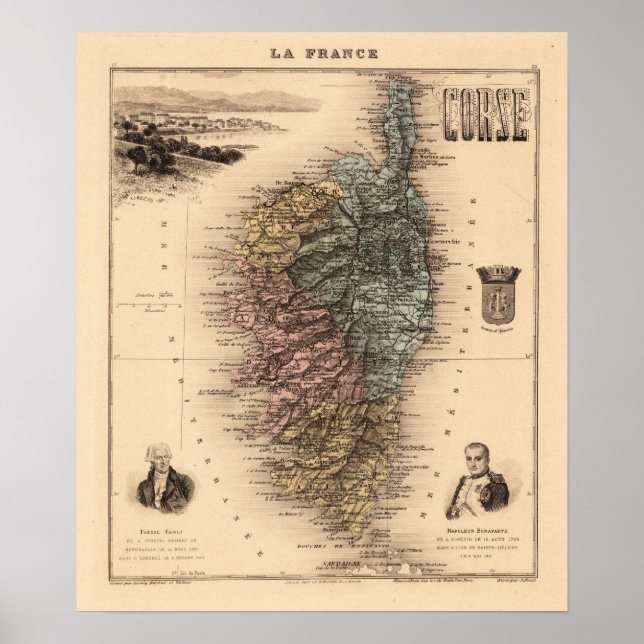 Korsika Poster (Framsidan)