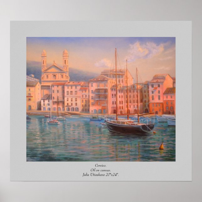 Korsika. Poster (Framsidan)