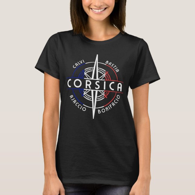Korsika T Shirt (Framsida)