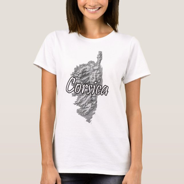 Korsika T Shirt (Framsida)