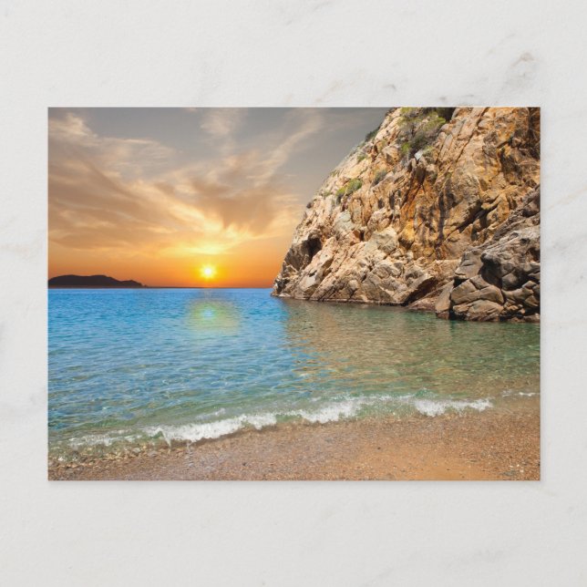 korsikanlandskap vykort (Framsida)