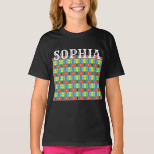 Korsknapp Connector Bomull T-Shirt