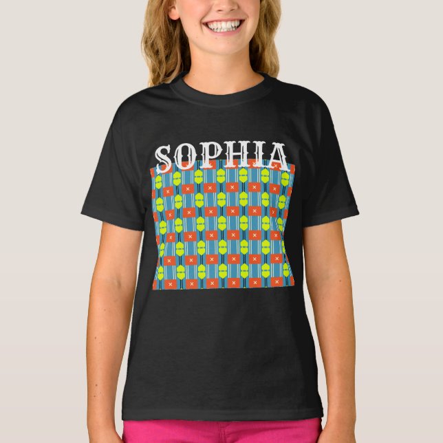 Korsknapp Connector Bomull T-Shirt (Framsida)