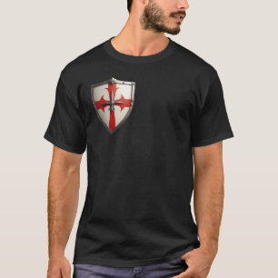 korskoppling med röd kor-pattée t shirt