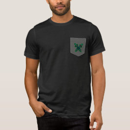 Korslagda Svärd Lapp Fick T-shirt