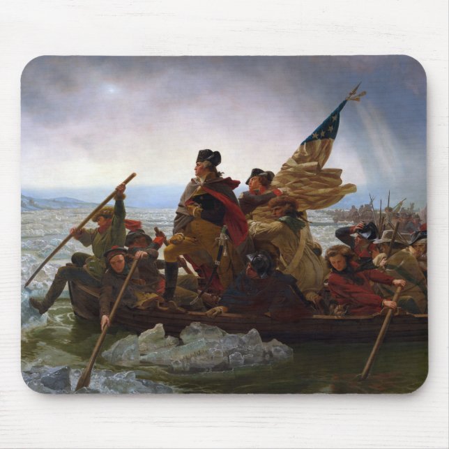 Korsning av floden Delaware, George Washington Musmatta (Framsidan)