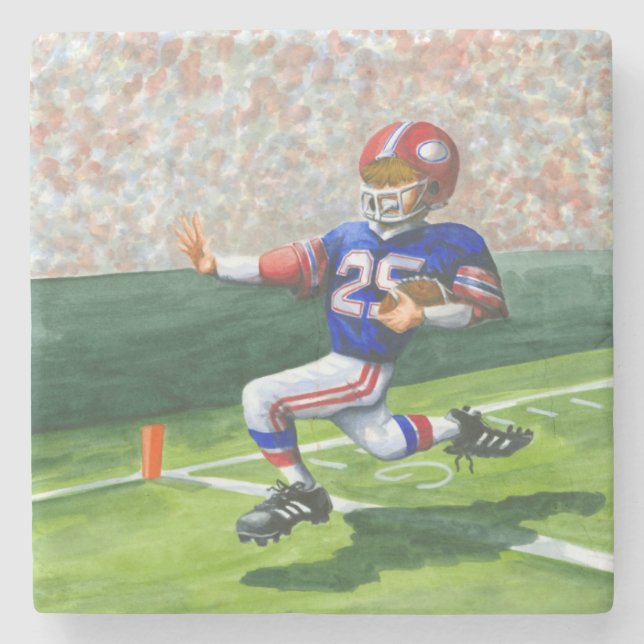 Korsning av mållinjen för en styrkegräns underlägg sten (Framsidan)