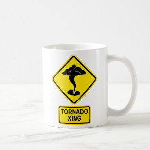 Korsning av tornado kaffemugg