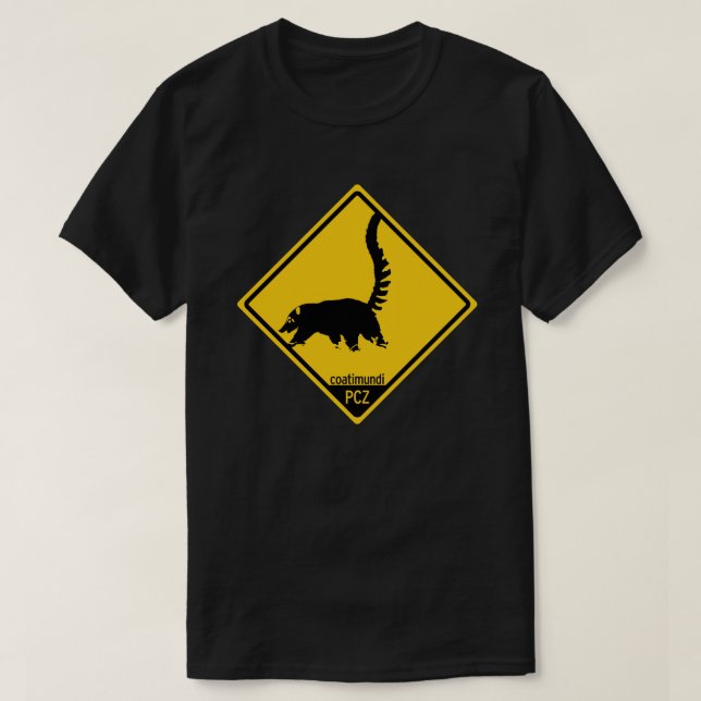 Korsning: Coatimundi Tee Shirt (Design framsida)