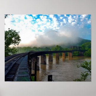 Korsning efter stormen 8,5 x 11 Poster