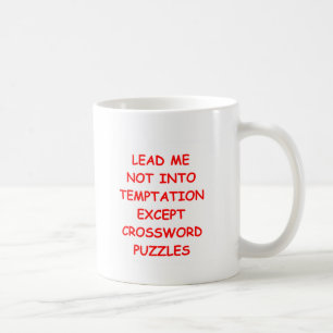 korsordpussel kaffemugg