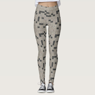 Korsordpusseldamasker Leggings
