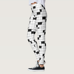 Korsordpusseldamasker Leggings