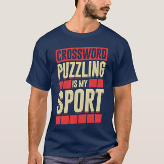 Korsords Pusslande Är Min Sport familj T Shirt