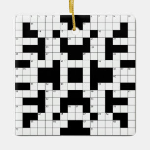 Korsordspussel, design, ornament