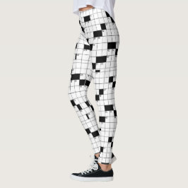 Korsordspussel Leggings
