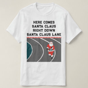 Körspår och Fält jul T-Shirt
