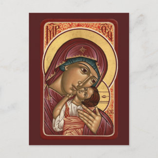 Korsun Mor på Guds Prayer Card Vykort