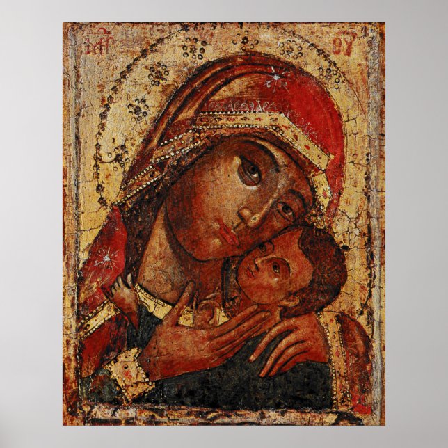 Korsunskaja: icon of the Mother of God of Cherson Poster (Framsidan)