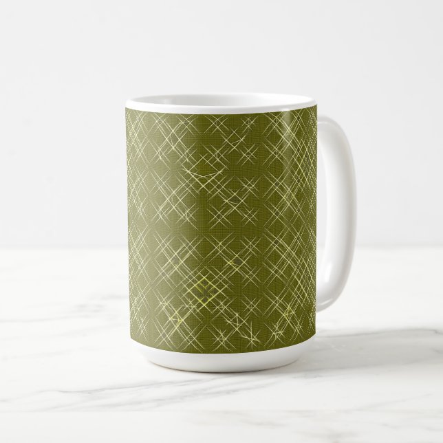 Korsvis elegans kaffemugg (Framsida höger)