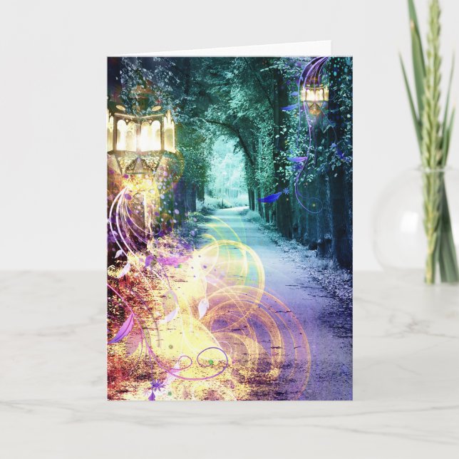 Kort 17 för hälsning (Framsida)