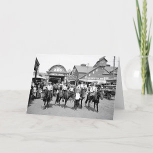 Kort 1904 för hälsning för Coneyö NY