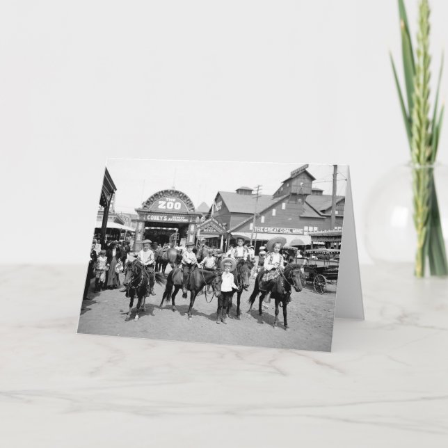 Kort 1904 för hälsning för Coneyö NY (Framsida)
