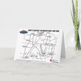Kort 2007 för hälsning för Sam's Club ms 150