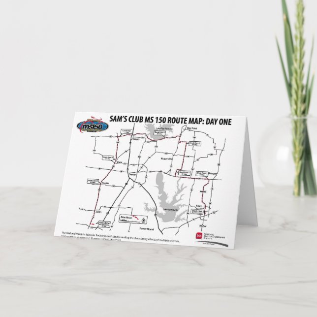 Kort 2007 för hälsning för Sam's Club ms 150 (Framsida)