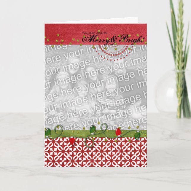 Kort 2 för Merry & Bright Photo Ram 2 (Framsida)