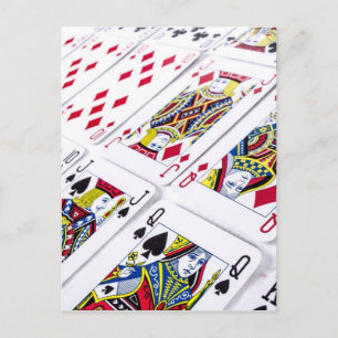 kort-316501-kort spelar pokerspelkasino från däck vykort