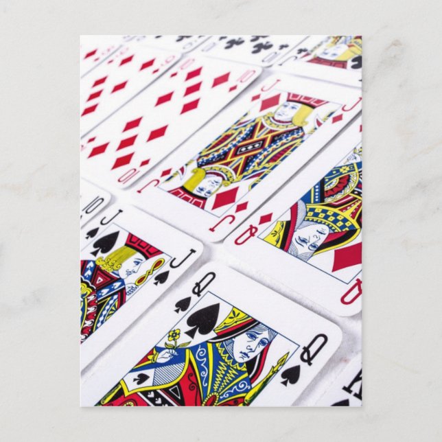 kort-316501-kort spelar pokerspelkasino från däck vykort (Framsida)