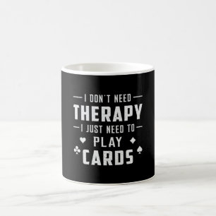 Kort Ace Card-uppspelningsdag Poker Casino Game Gi Kaffemugg
