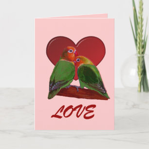 Kort - Alla hjärtans dag Lovebird