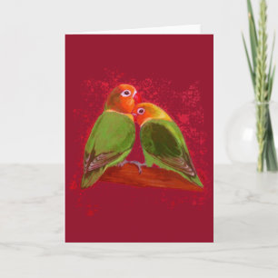 Kort - Alla hjärtans dag Lovebird