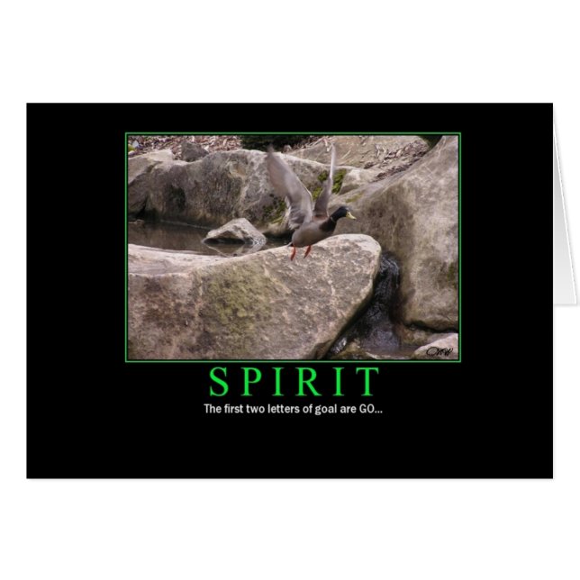 Kort: Ande - fluga - mål: GÅ! OBS Kort (Framsidan Horizontal)