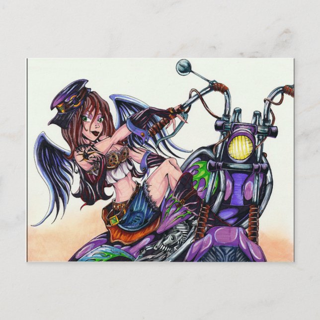 Kort Änglar-vykort (Framsida)