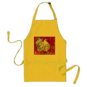 Kort Apron Tupp Chicken Förkläde