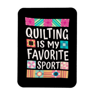 Kort är min favoritsport Kasta Älskare Magnet