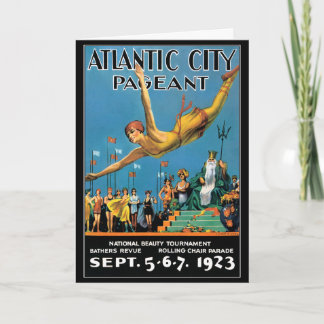 Kort: Atlantic City skönhetskönhetstävling Helgkort