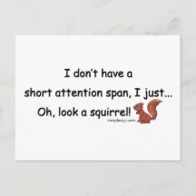 Kort Attention Span Squirrel