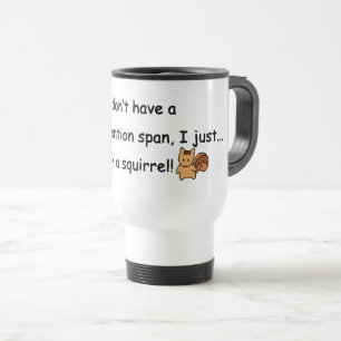 Kort Attention Span Squirrel Humor Resemugg