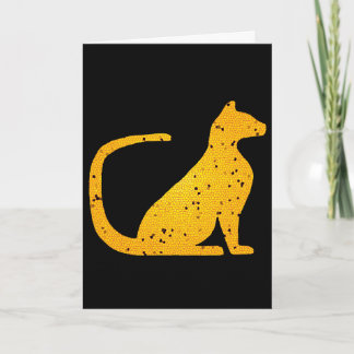 Kort av rostat glas, CrystalKatz, guld