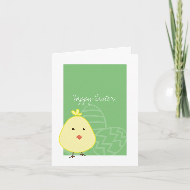Kort baby Chick Påsk (Framsida)