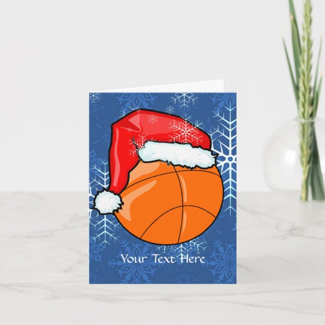 Kort - Basketboll - jul (Framsida)