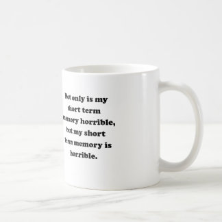 Kort benämner minne kaffemugg