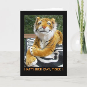 KORT, BIRTHDAY<TIGER KORT