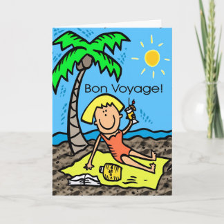 Kort: Bon Voyage Kort